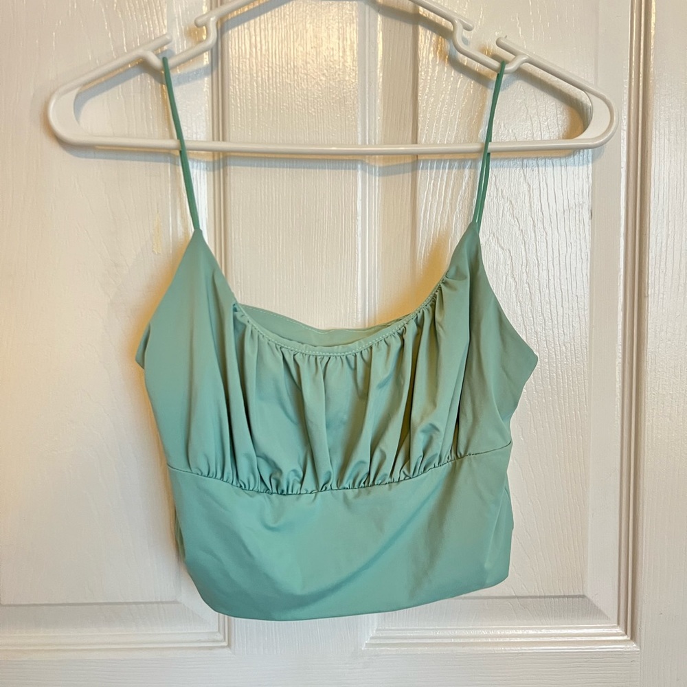 Ruched tank top